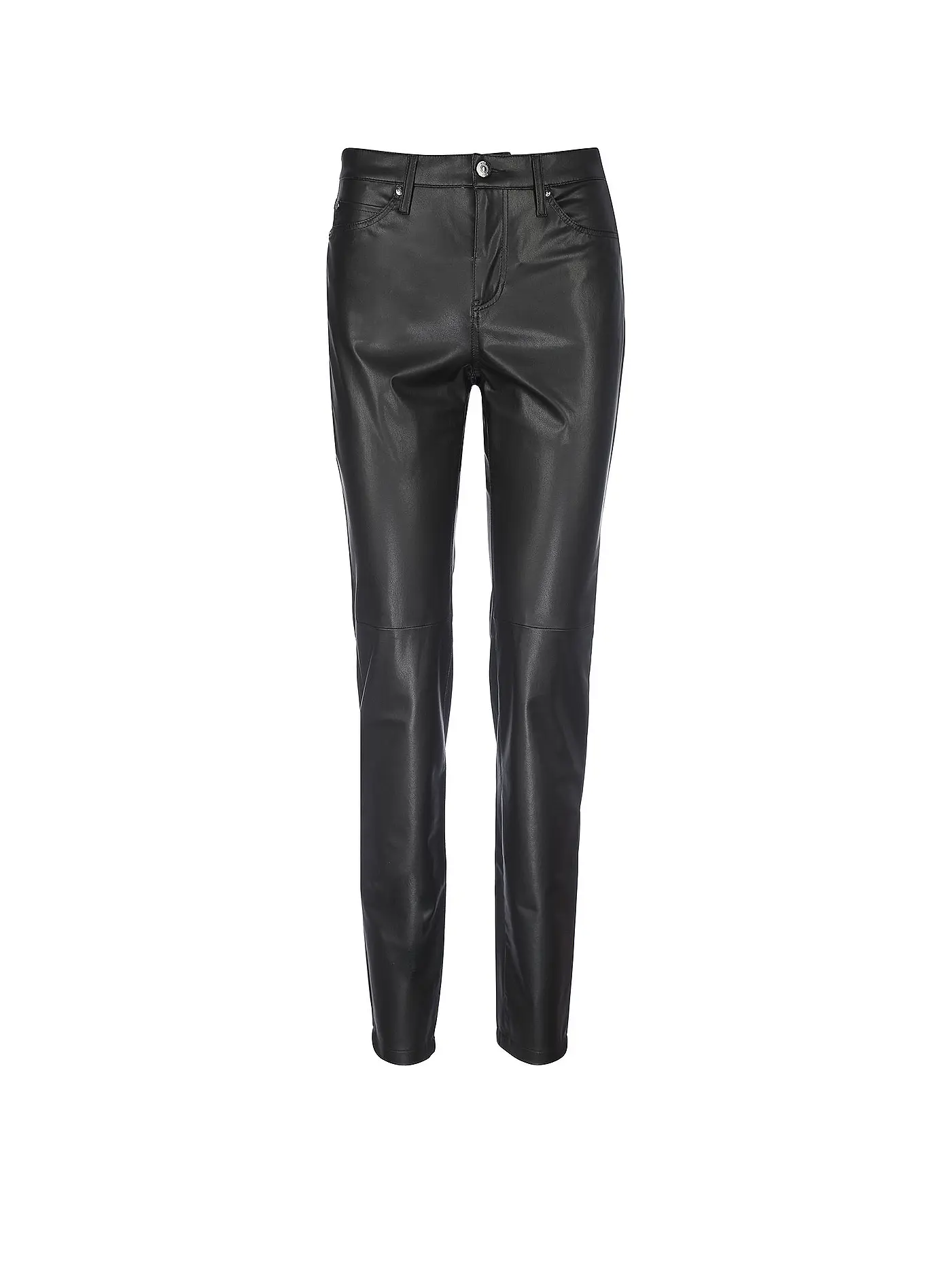 MAC | Hose in Leder Optik Slim - Fit | 
